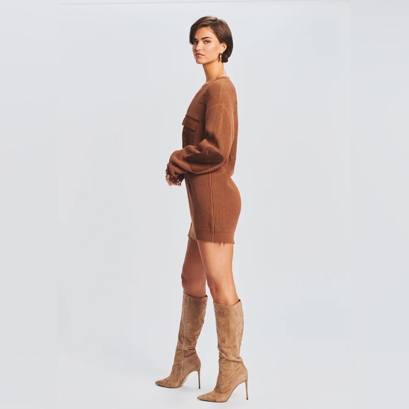 SER.O.YA Devin Sweater 'Cognac' - Picture 4 of 12